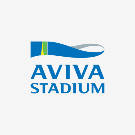 The Aviva Stadium logo.