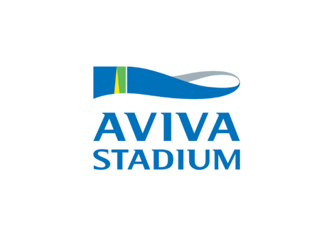 The Aviva Stadium logo.